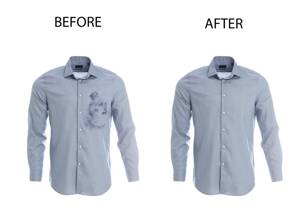 Before and after using Wicked Wash Laundry Detergent Sheet.